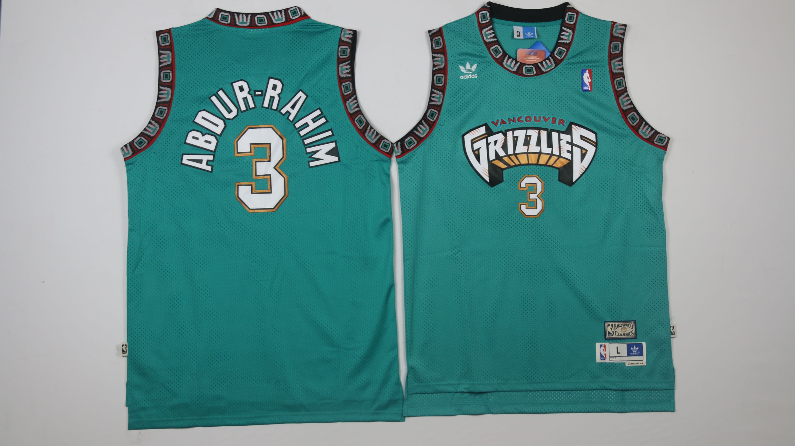 Men Memphis Grizzlies #3 Abdur-rahim Green Throwback NBA Jerseys->memphis grizzlies->NBA Jersey